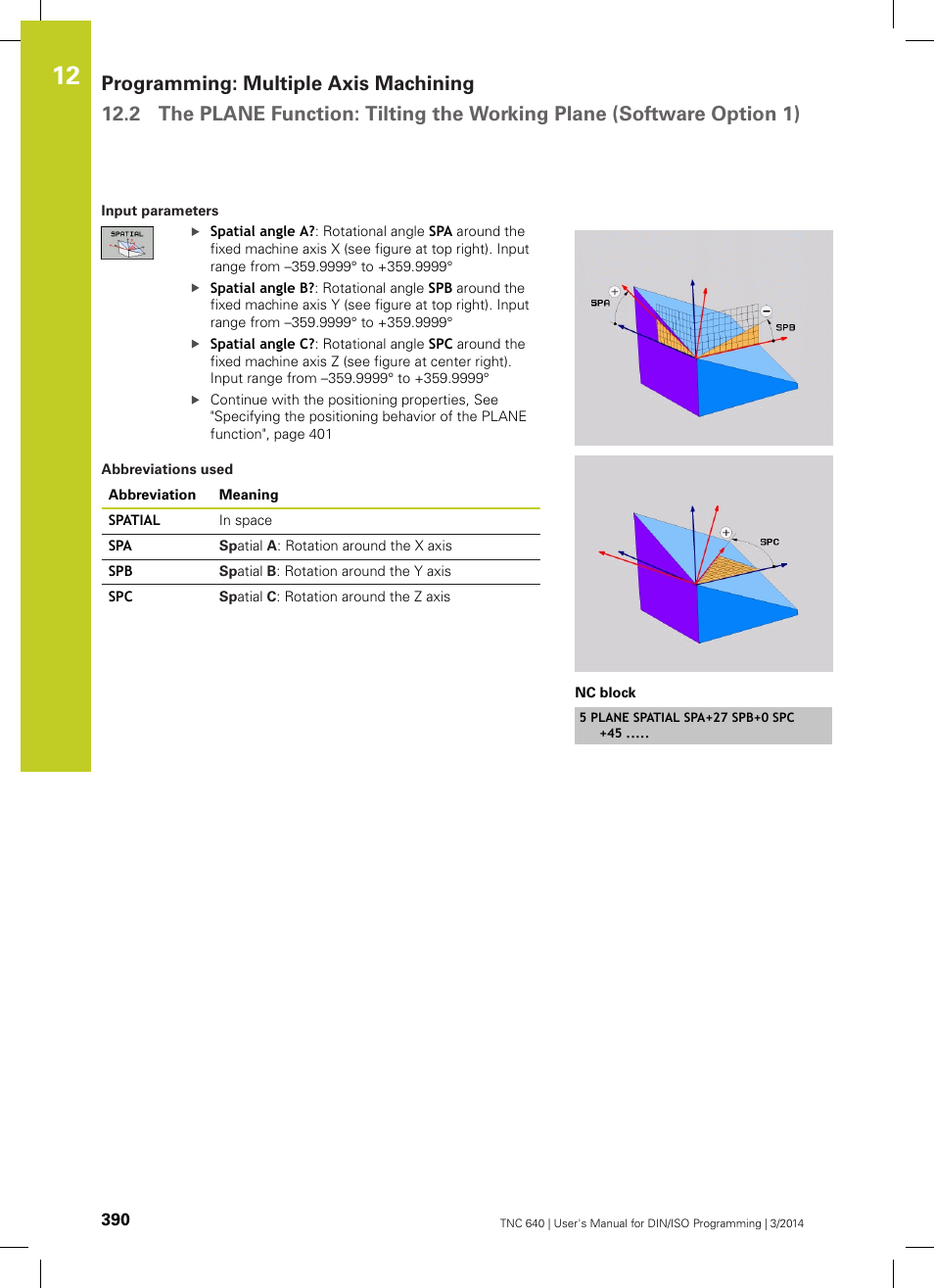 HEIDENHAIN TNC 640 (34059x-04) ISO programming User Manual | Page 390 / 645
