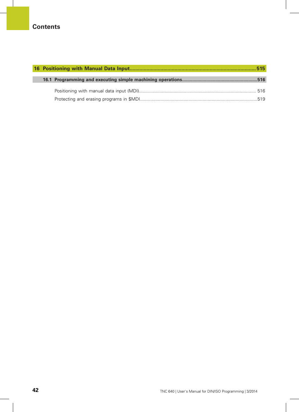 HEIDENHAIN TNC 640 (34059x-04) ISO programming User Manual | Page 42 / 645