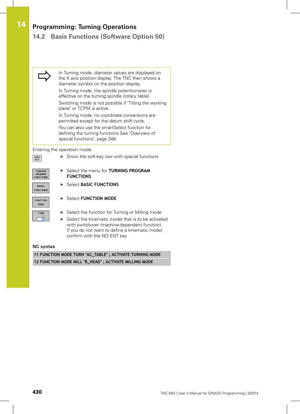 HEIDENHAIN TNC 640 (34059x-04) ISO programming User Manual | Page 430 / 645
