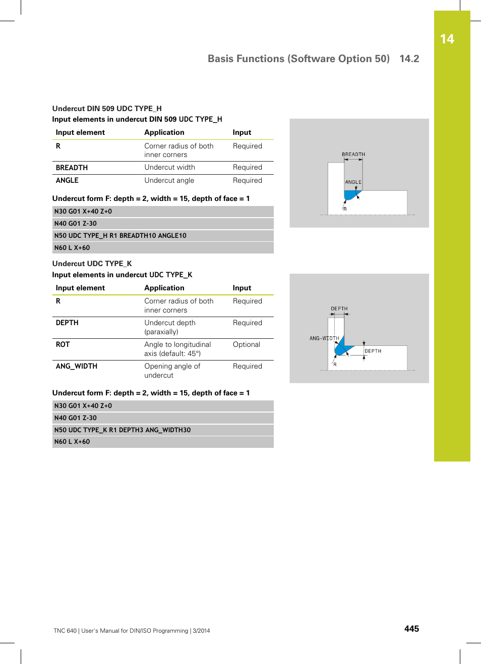 HEIDENHAIN TNC 640 (34059x-04) ISO programming User Manual | Page 445 / 645