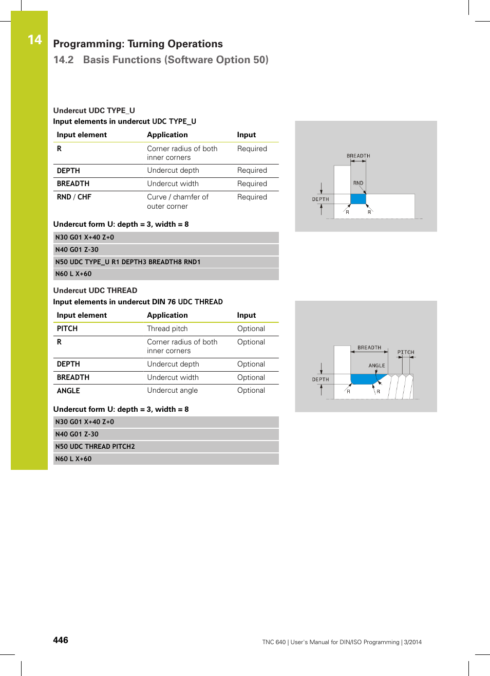 HEIDENHAIN TNC 640 (34059x-04) ISO programming User Manual | Page 446 / 645