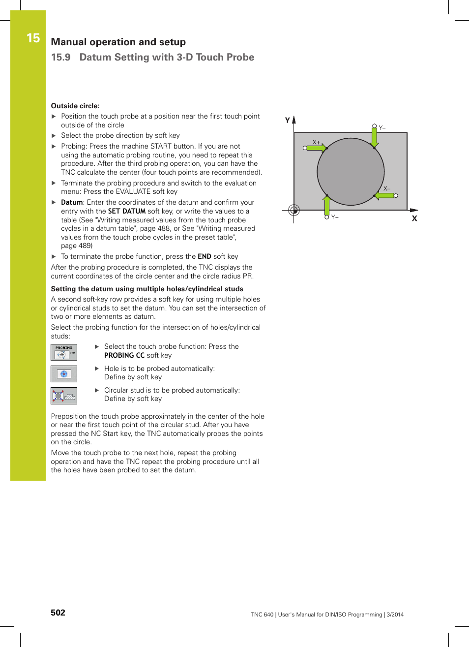 HEIDENHAIN TNC 640 (34059x-04) ISO programming User Manual | Page 502 / 645