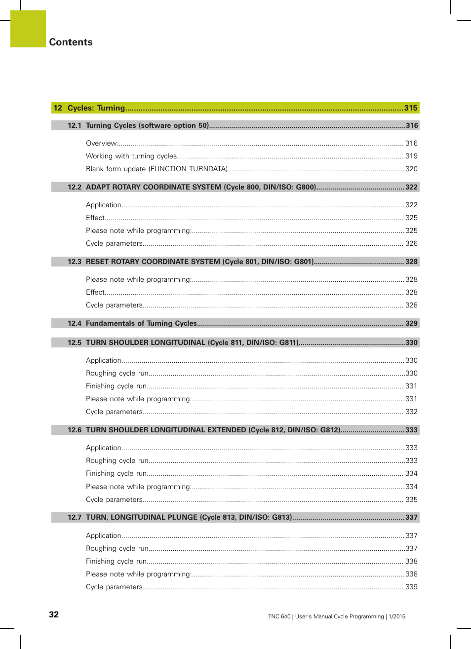 HEIDENHAIN TNC 640 (34059x-05) Cycle programming User Manual | Page 32 / 635