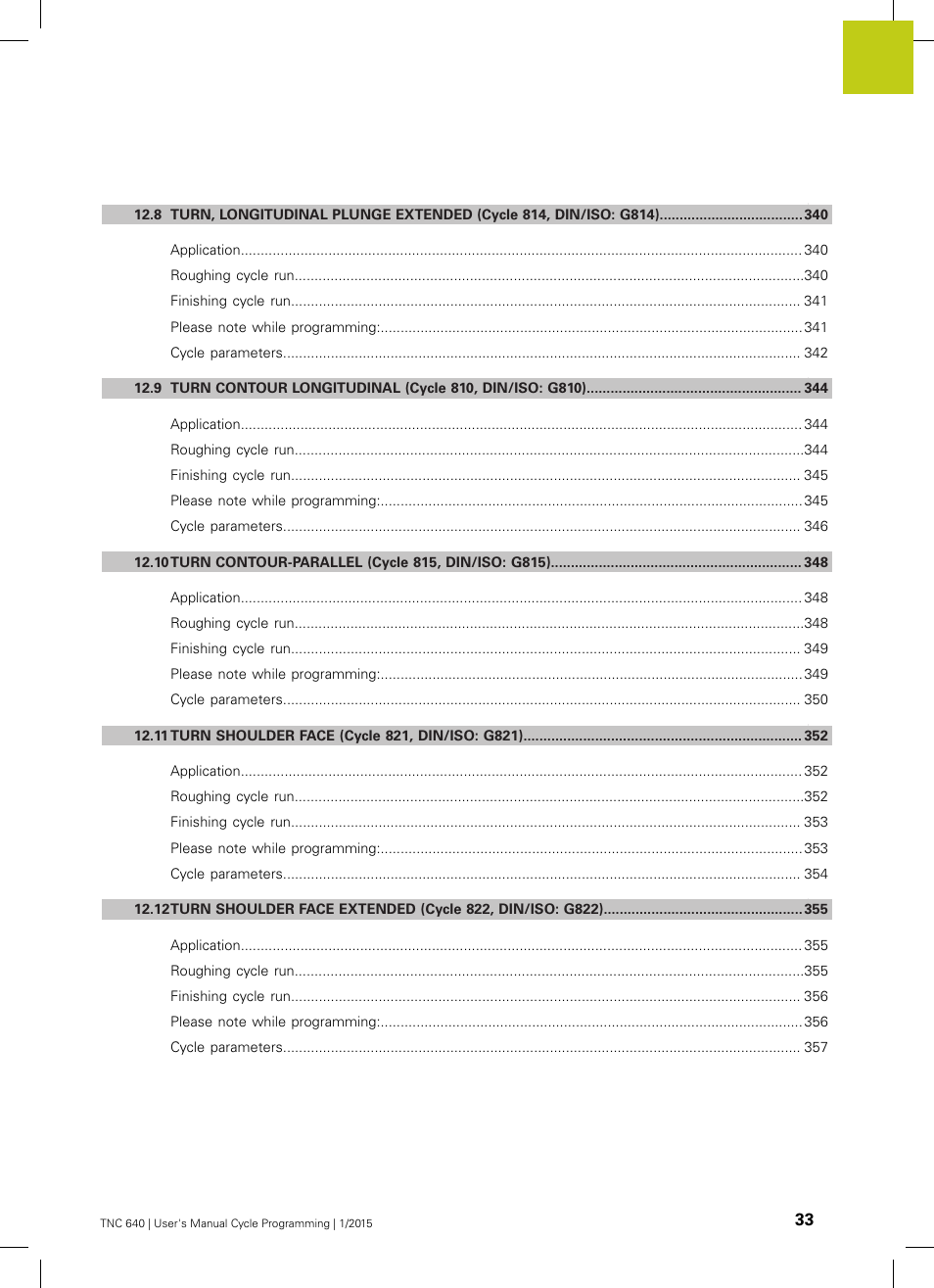 HEIDENHAIN TNC 640 (34059x-05) Cycle programming User Manual | Page 33 / 635