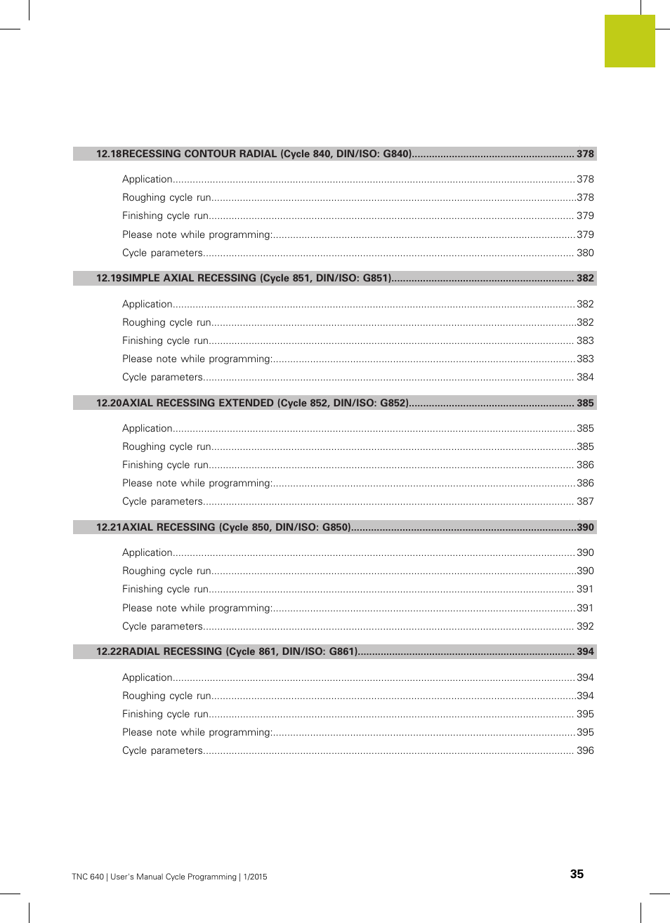 HEIDENHAIN TNC 640 (34059x-05) Cycle programming User Manual | Page 35 / 635