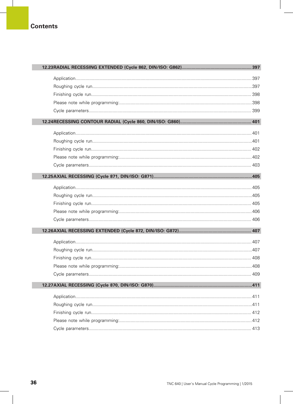 HEIDENHAIN TNC 640 (34059x-05) Cycle programming User Manual | Page 36 / 635