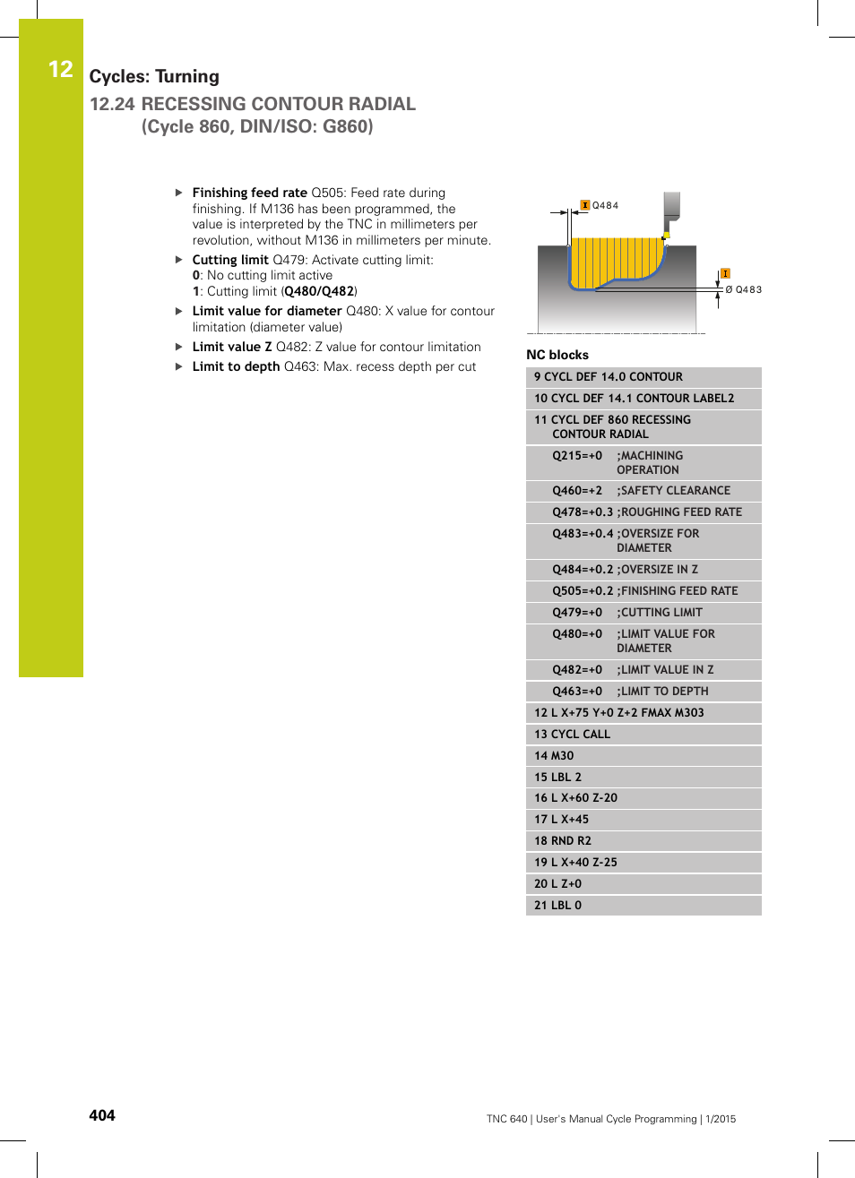 HEIDENHAIN TNC 640 (34059x-05) Cycle programming User Manual | Page 404 / 635