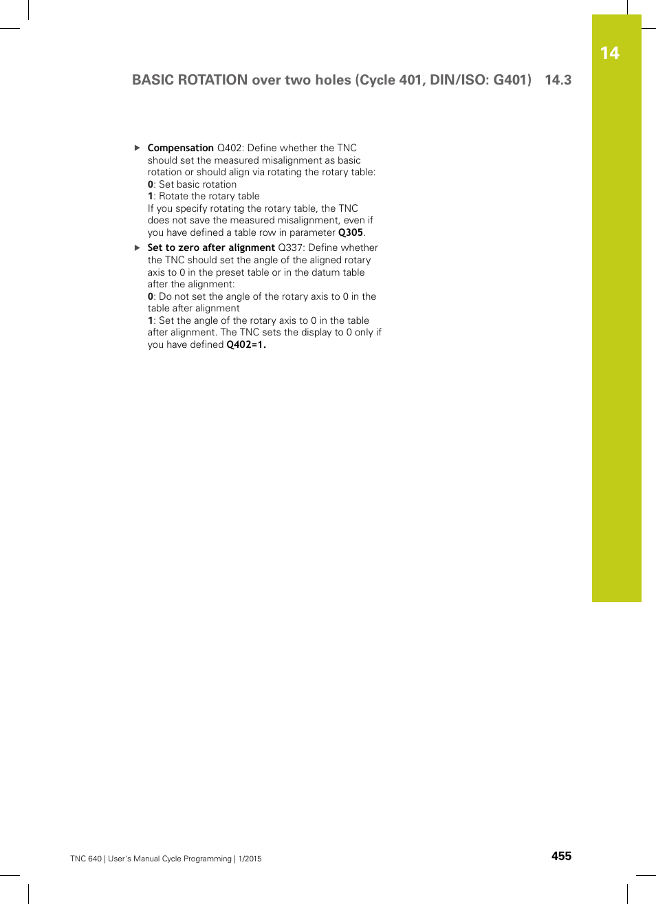 HEIDENHAIN TNC 640 (34059x-05) Cycle programming User Manual | Page 455 / 635
