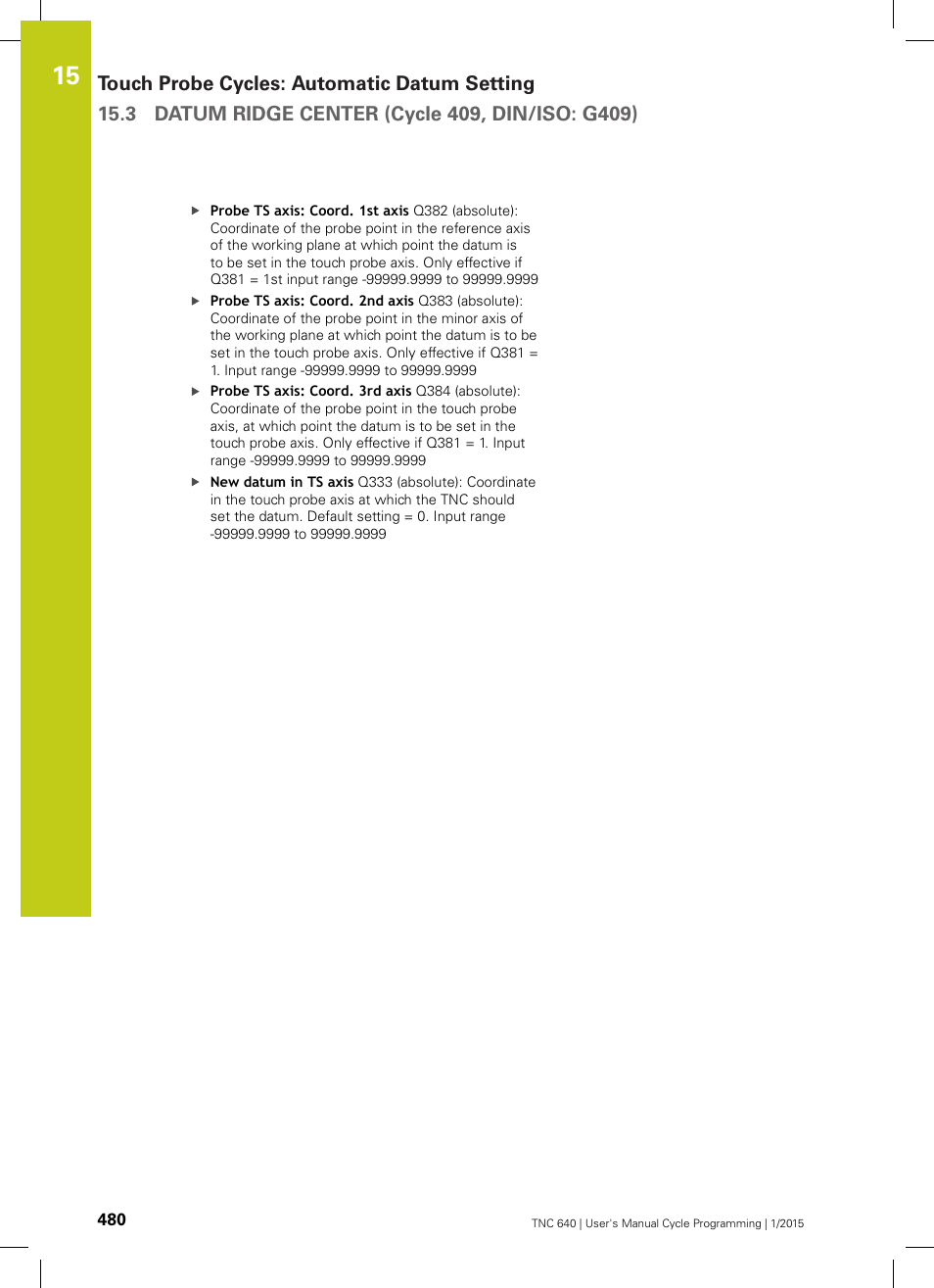 HEIDENHAIN TNC 640 (34059x-05) Cycle programming User Manual | Page 480 / 635