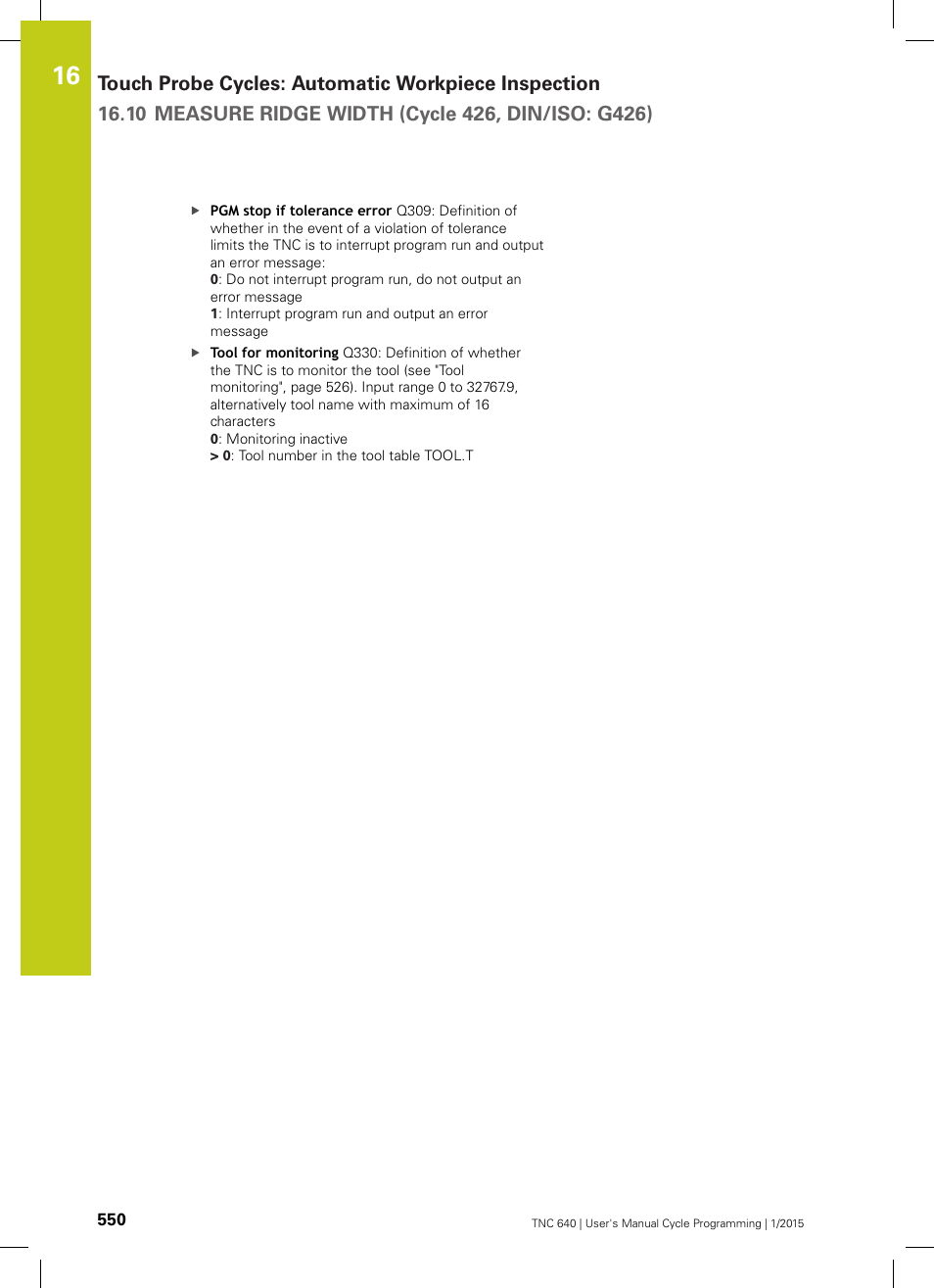 HEIDENHAIN TNC 640 (34059x-05) Cycle programming User Manual | Page 550 / 635