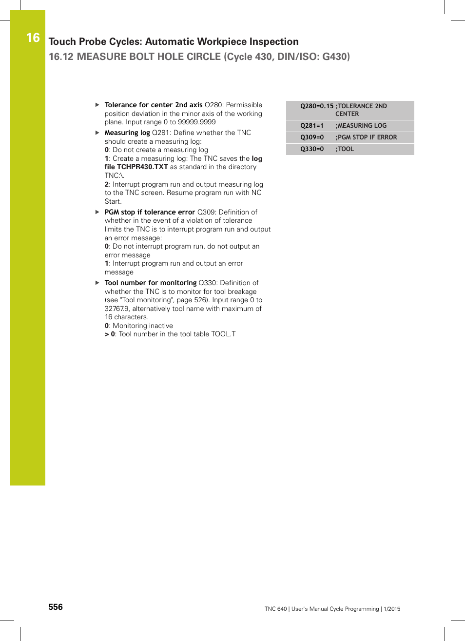 HEIDENHAIN TNC 640 (34059x-05) Cycle programming User Manual | Page 556 / 635