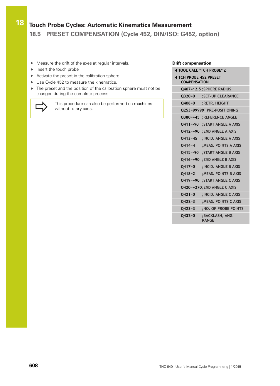 HEIDENHAIN TNC 640 (34059x-05) Cycle programming User Manual | Page 608 / 635