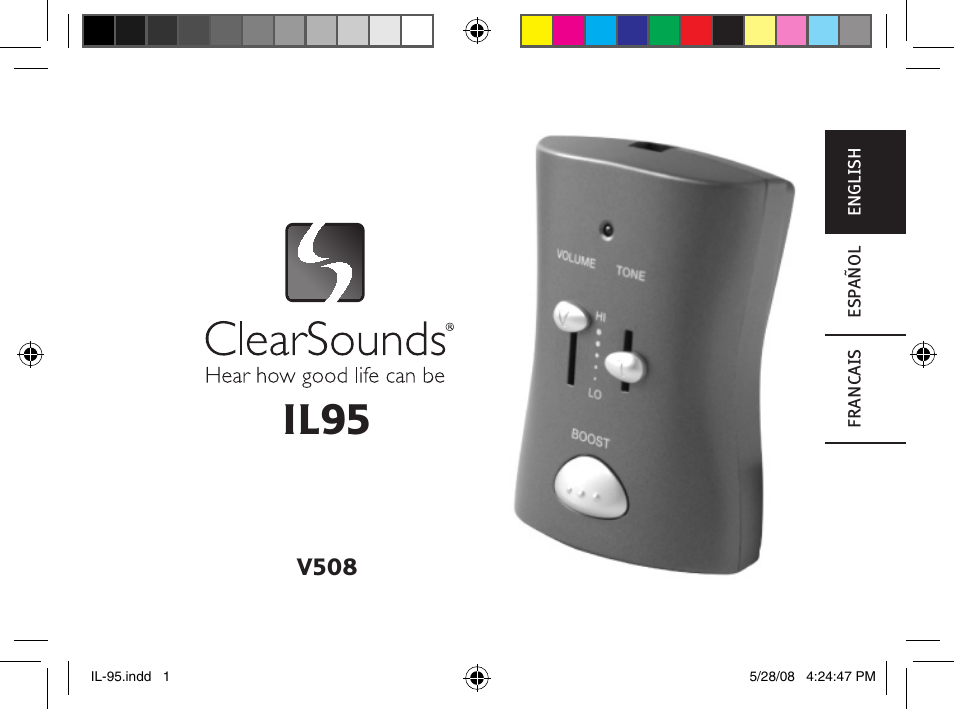 ClearSounds IL95 User Manual | 40 pages