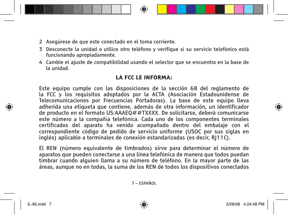 ClearSounds IL95 User Manual | Page 19 / 40