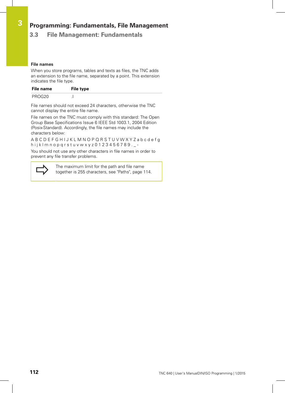 HEIDENHAIN TNC 640 (34059x-05) ISO programming User Manual | Page 112 / 676