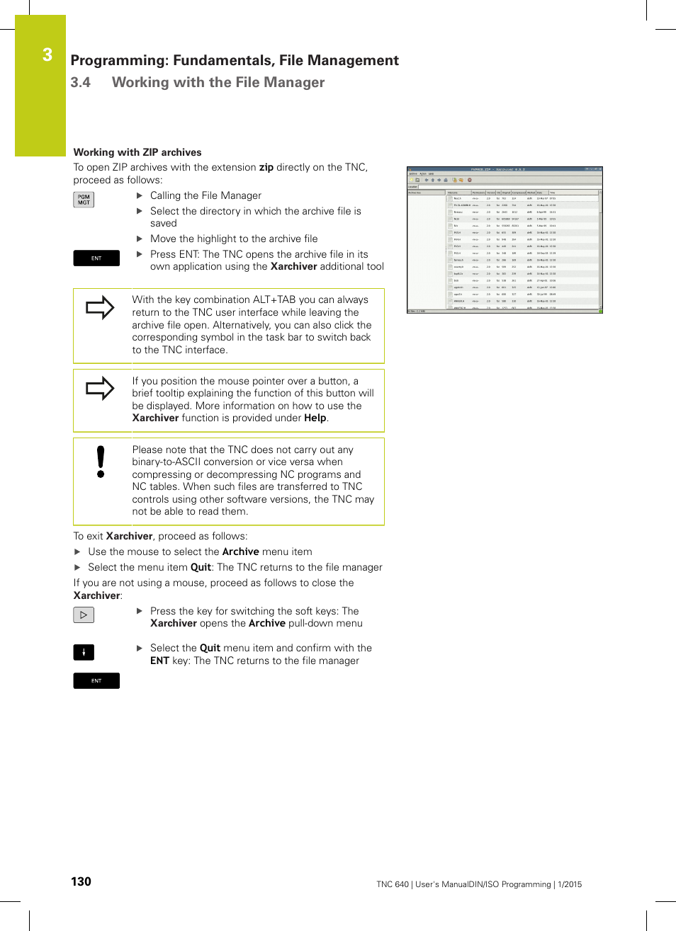 HEIDENHAIN TNC 640 (34059x-05) ISO programming User Manual | Page 130 / 676