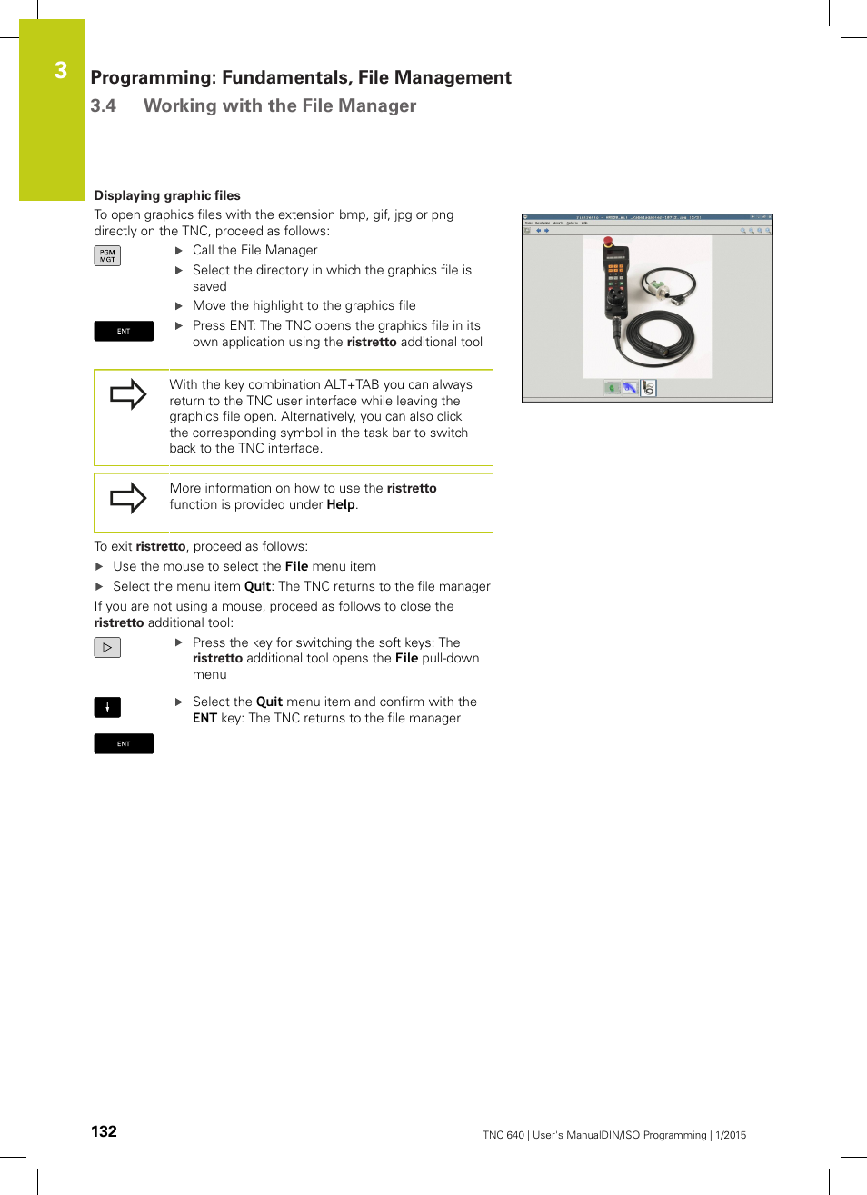 HEIDENHAIN TNC 640 (34059x-05) ISO programming User Manual | Page 132 / 676
