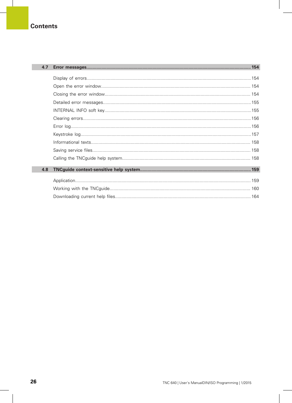 HEIDENHAIN TNC 640 (34059x-05) ISO programming User Manual | Page 26 / 676