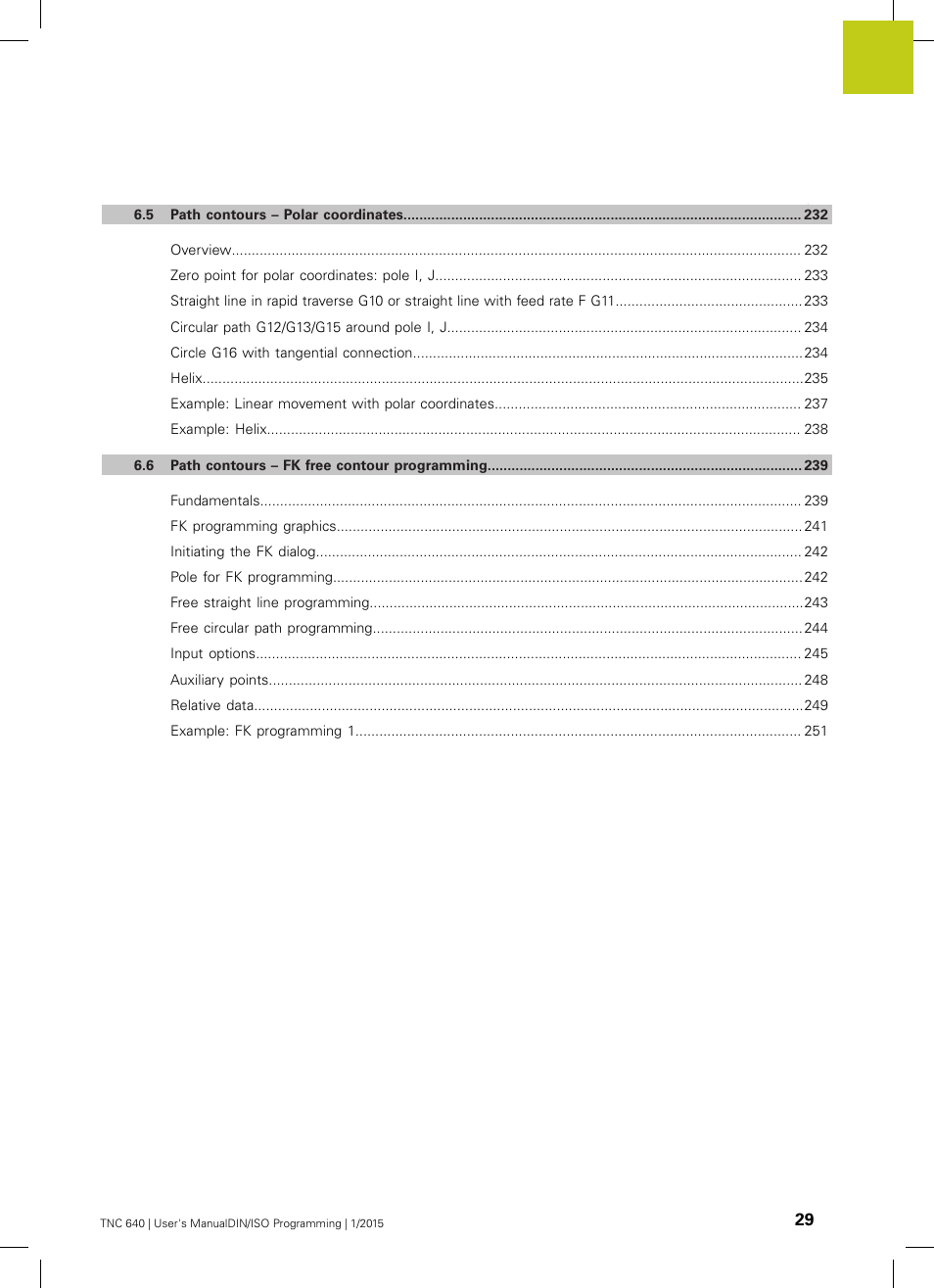 HEIDENHAIN TNC 640 (34059x-05) ISO programming User Manual | Page 29 / 676