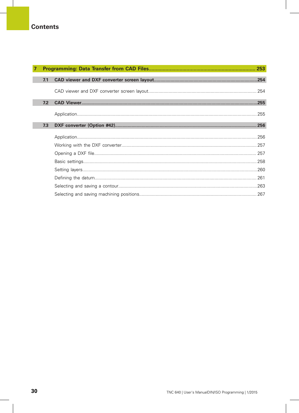 HEIDENHAIN TNC 640 (34059x-05) ISO programming User Manual | Page 30 / 676