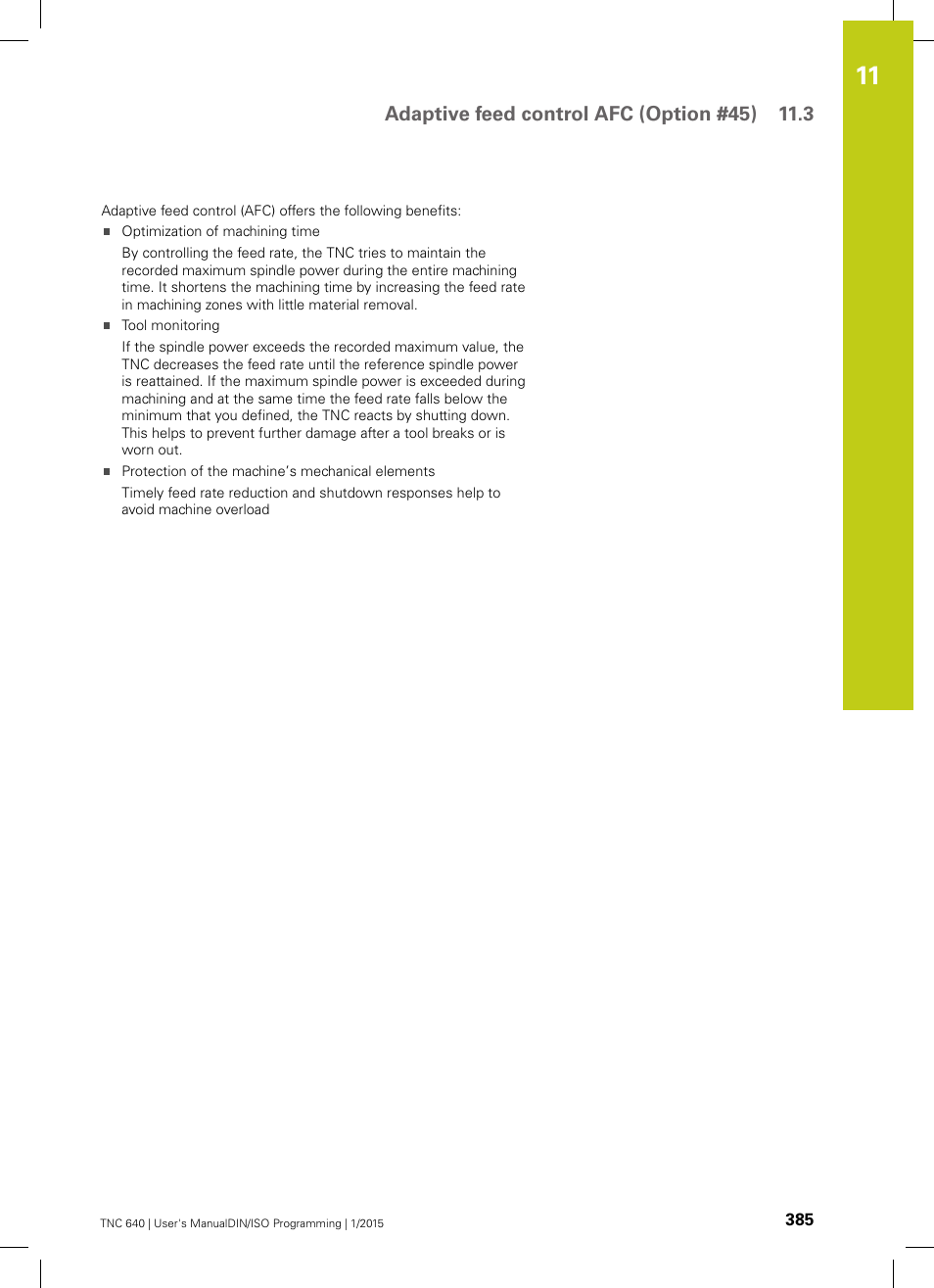 HEIDENHAIN TNC 640 (34059x-05) ISO programming User Manual | Page 385 / 676