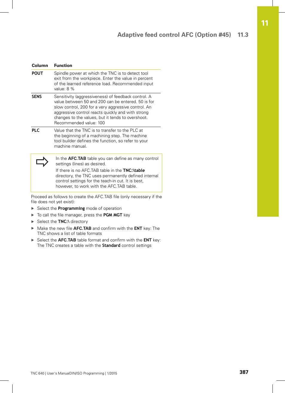 HEIDENHAIN TNC 640 (34059x-05) ISO programming User Manual | Page 387 / 676