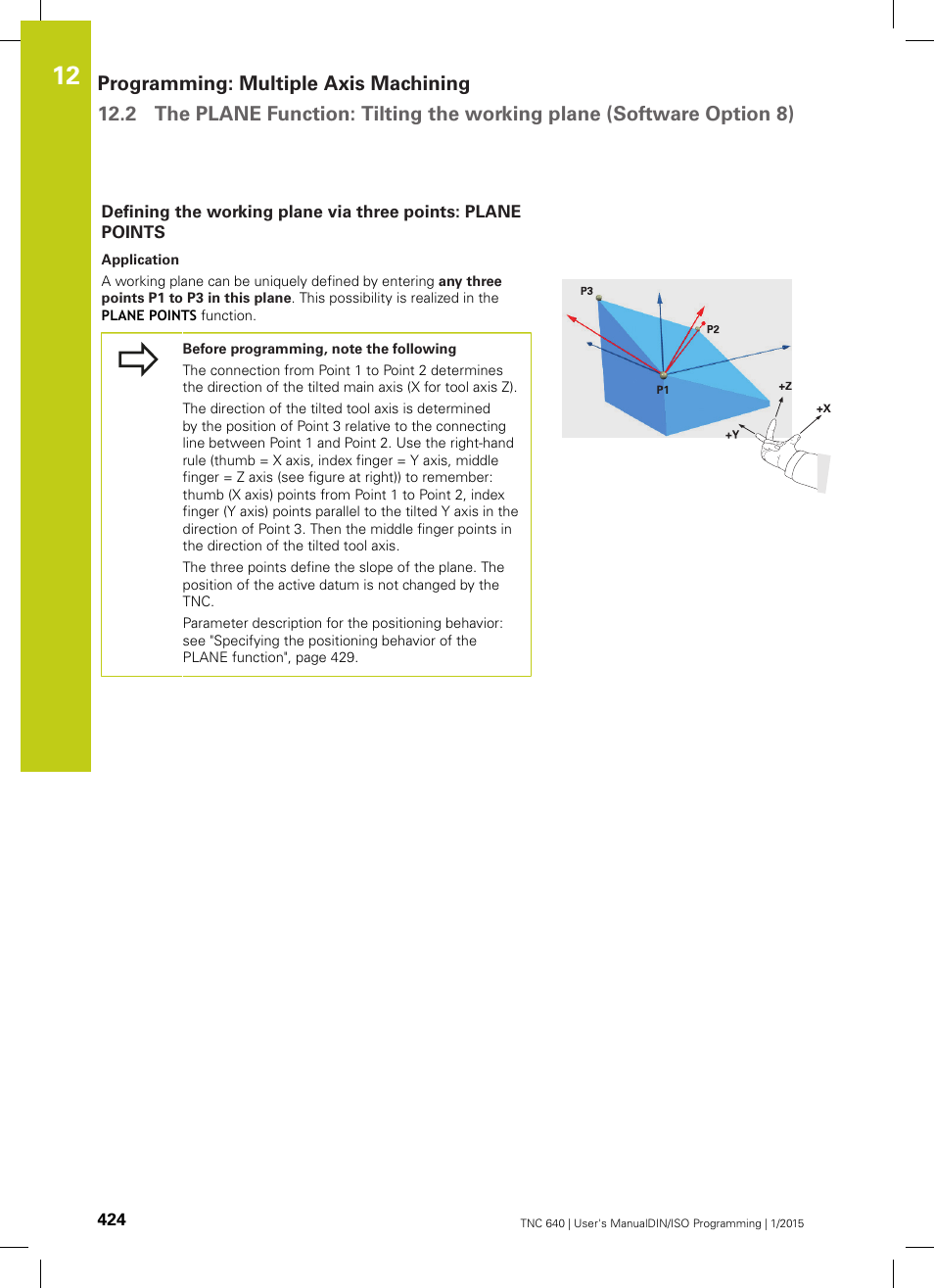 HEIDENHAIN TNC 640 (34059x-05) ISO programming User Manual | Page 424 / 676