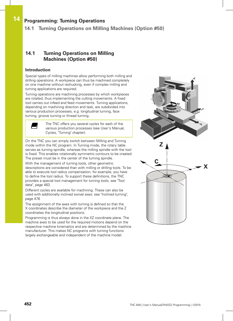 Introduction | HEIDENHAIN TNC 640 (34059x-05) ISO programming User Manual | Page 452 / 676