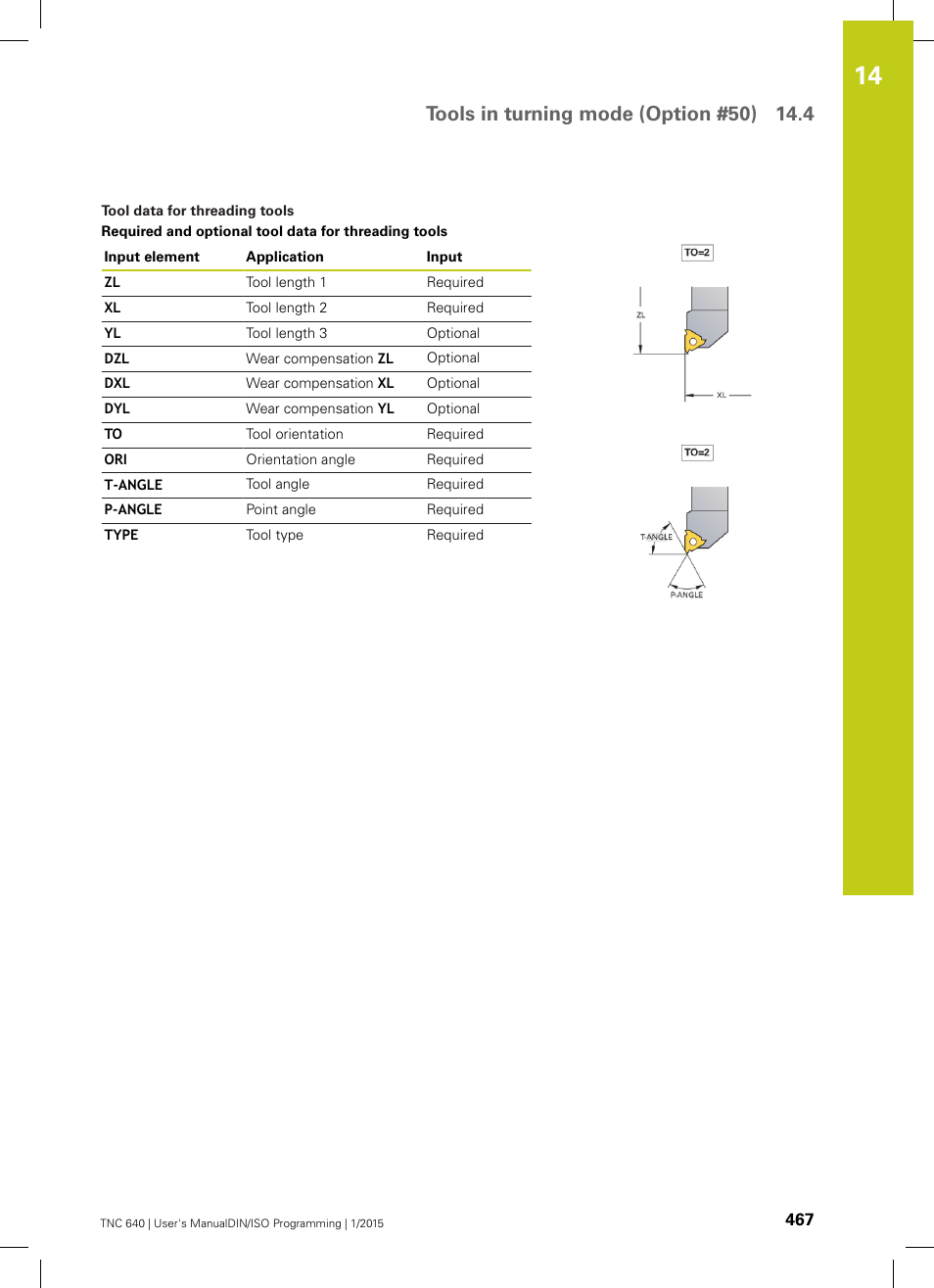 HEIDENHAIN TNC 640 (34059x-05) ISO programming User Manual | Page 467 / 676