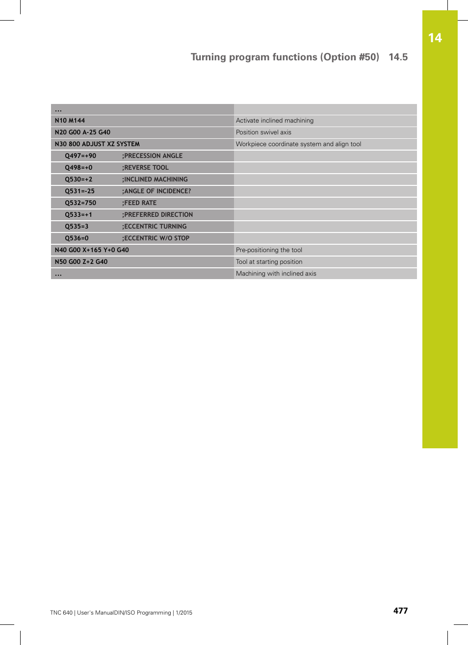HEIDENHAIN TNC 640 (34059x-05) ISO programming User Manual | Page 477 / 676
