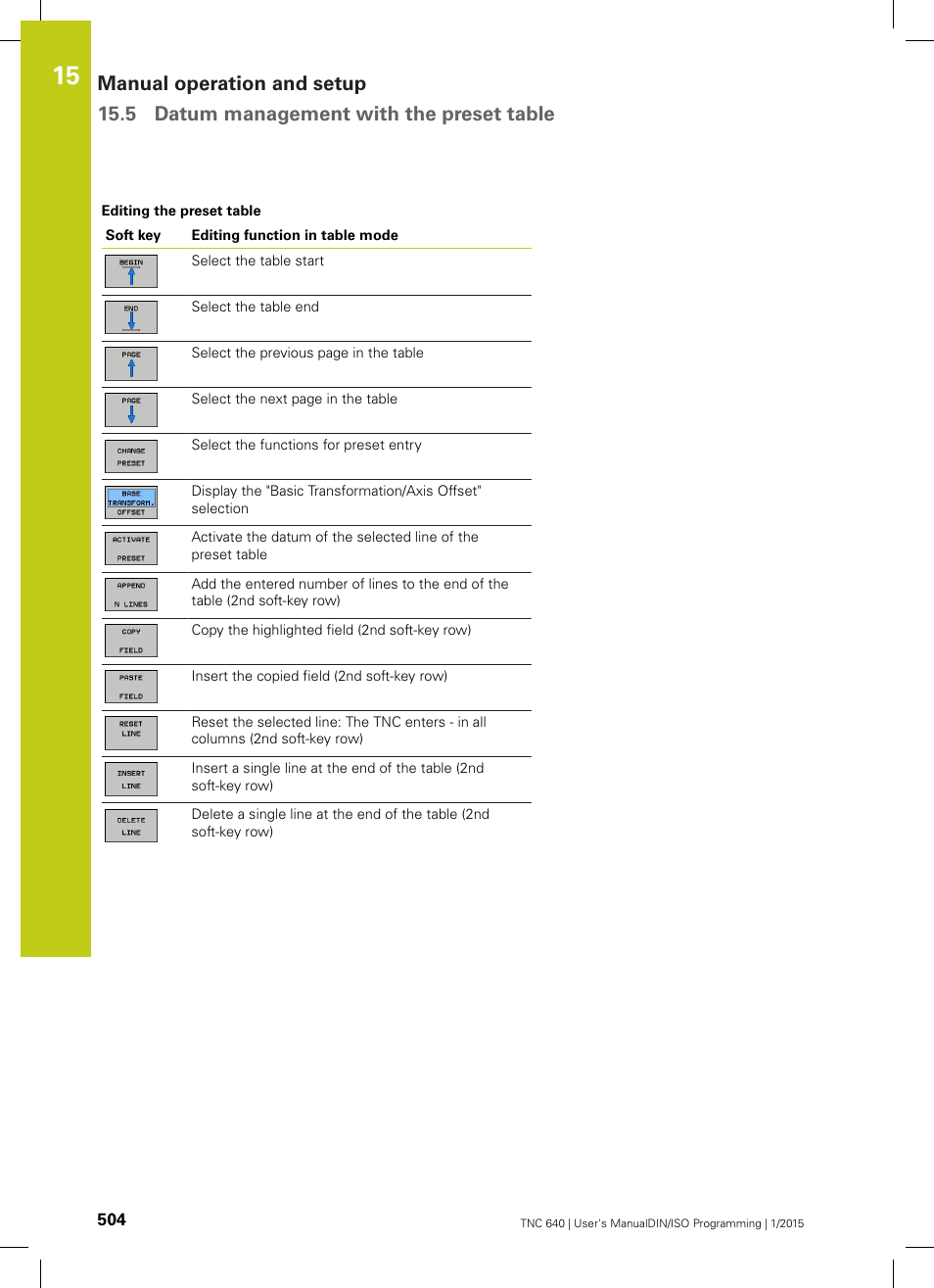 HEIDENHAIN TNC 640 (34059x-05) ISO programming User Manual | Page 504 / 676