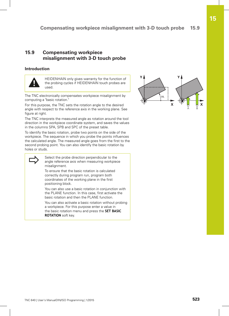 Introduction | HEIDENHAIN TNC 640 (34059x-05) ISO programming User Manual | Page 523 / 676