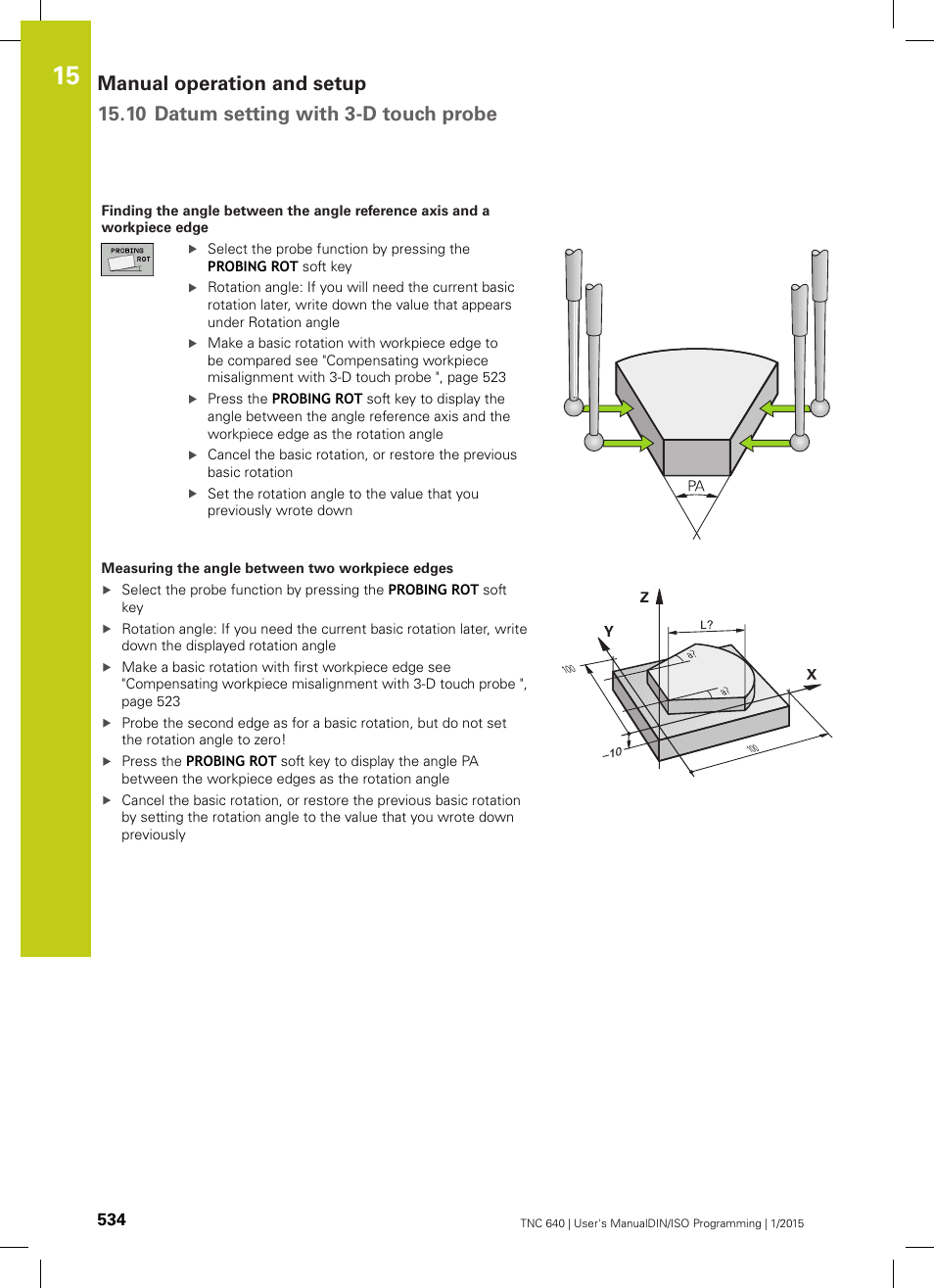 HEIDENHAIN TNC 640 (34059x-05) ISO programming User Manual | Page 534 / 676