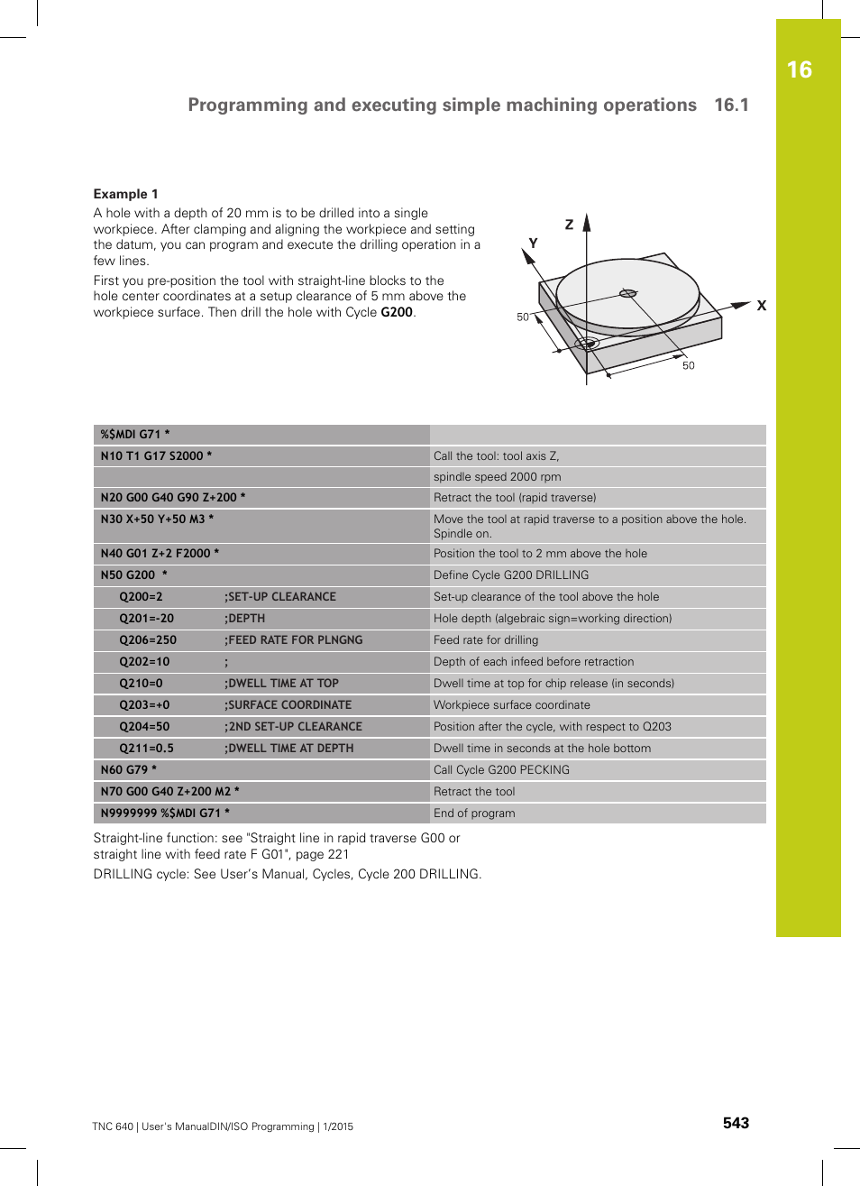 HEIDENHAIN TNC 640 (34059x-05) ISO programming User Manual | Page 543 / 676