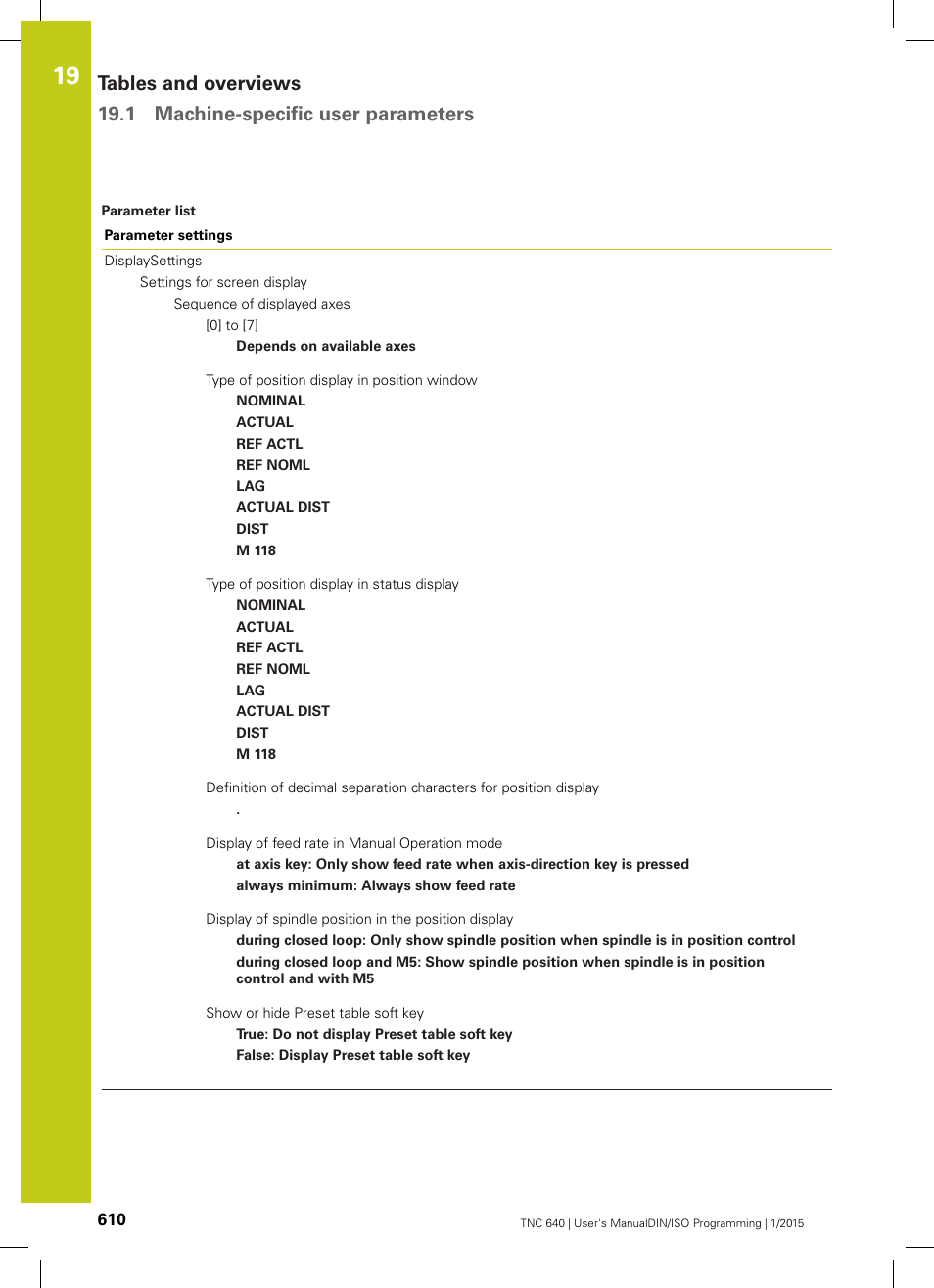 HEIDENHAIN TNC 640 (34059x-05) ISO programming User Manual | Page 610 / 676