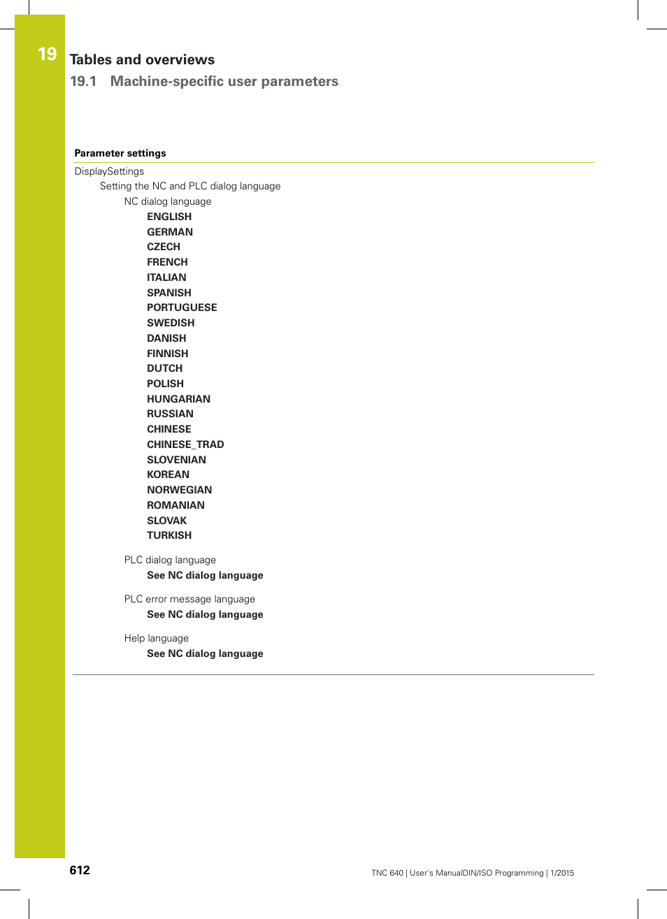 HEIDENHAIN TNC 640 (34059x-05) ISO programming User Manual | Page 612 / 676