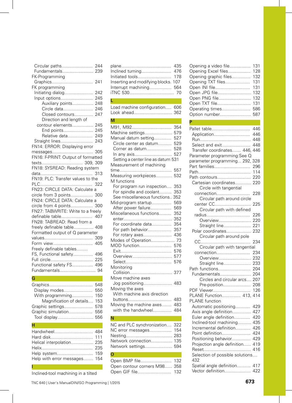 HEIDENHAIN TNC 640 (34059x-05) ISO programming User Manual | Page 673 / 676