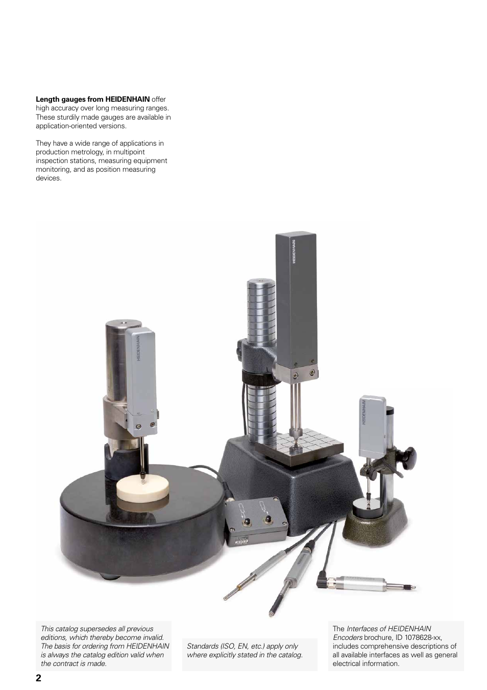 HEIDENHAIN Length Gauges User Manual | Page 2 / 52