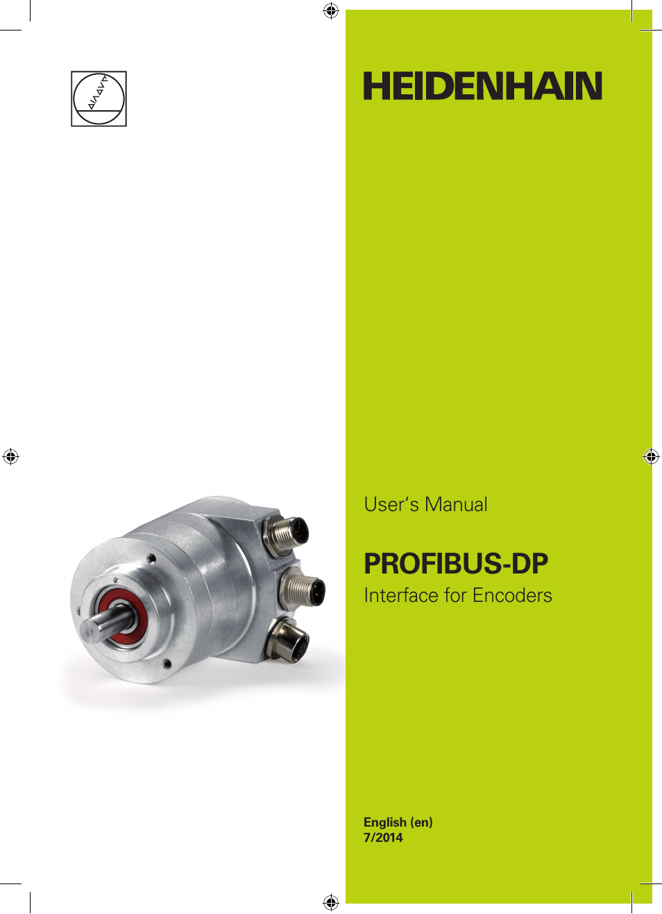 HEIDENHAIN PROFIBUS-DP (DPV0) User Manual | 62 pages