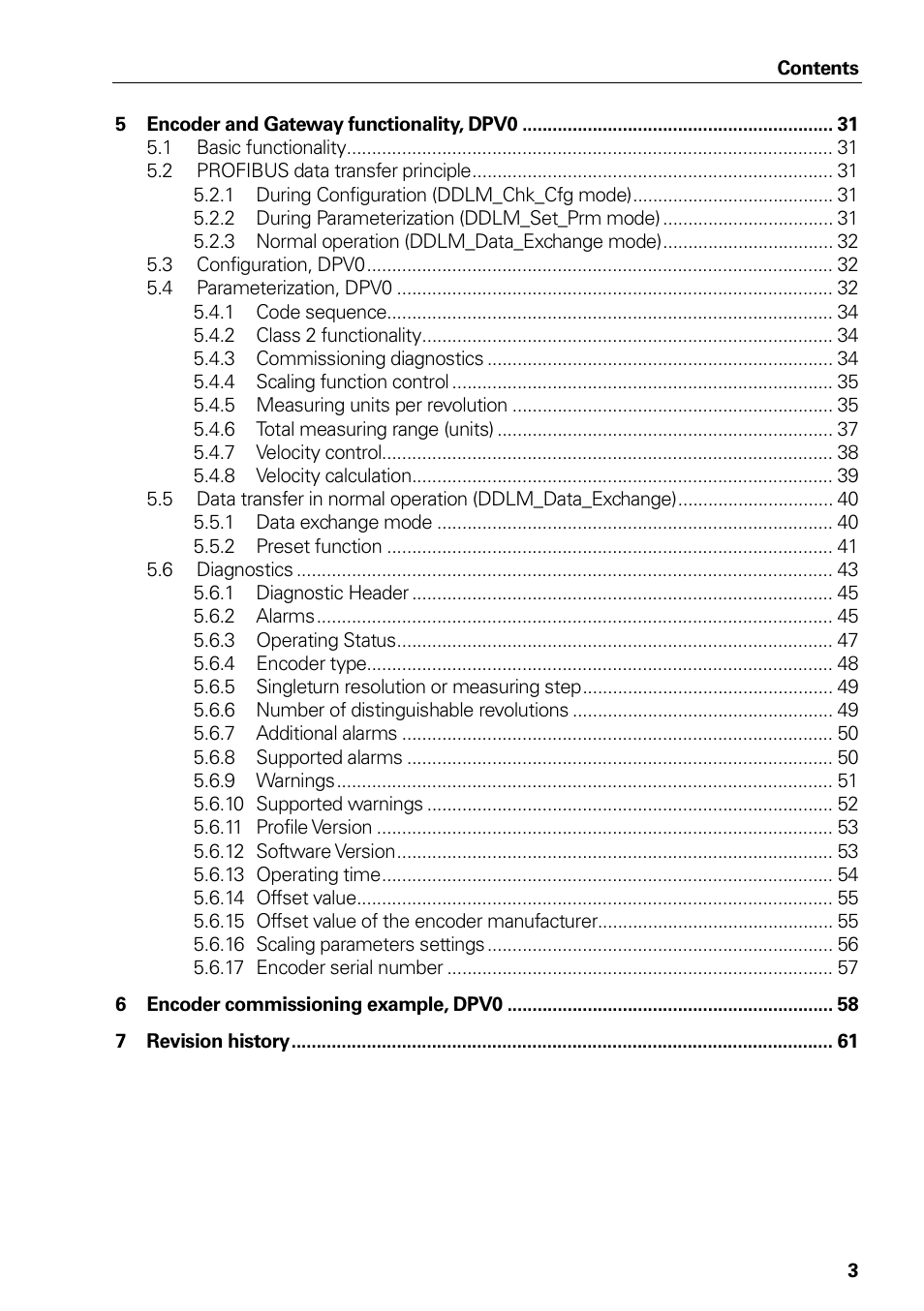 HEIDENHAIN PROFIBUS-DP (DPV0) User Manual | Page 3 / 62