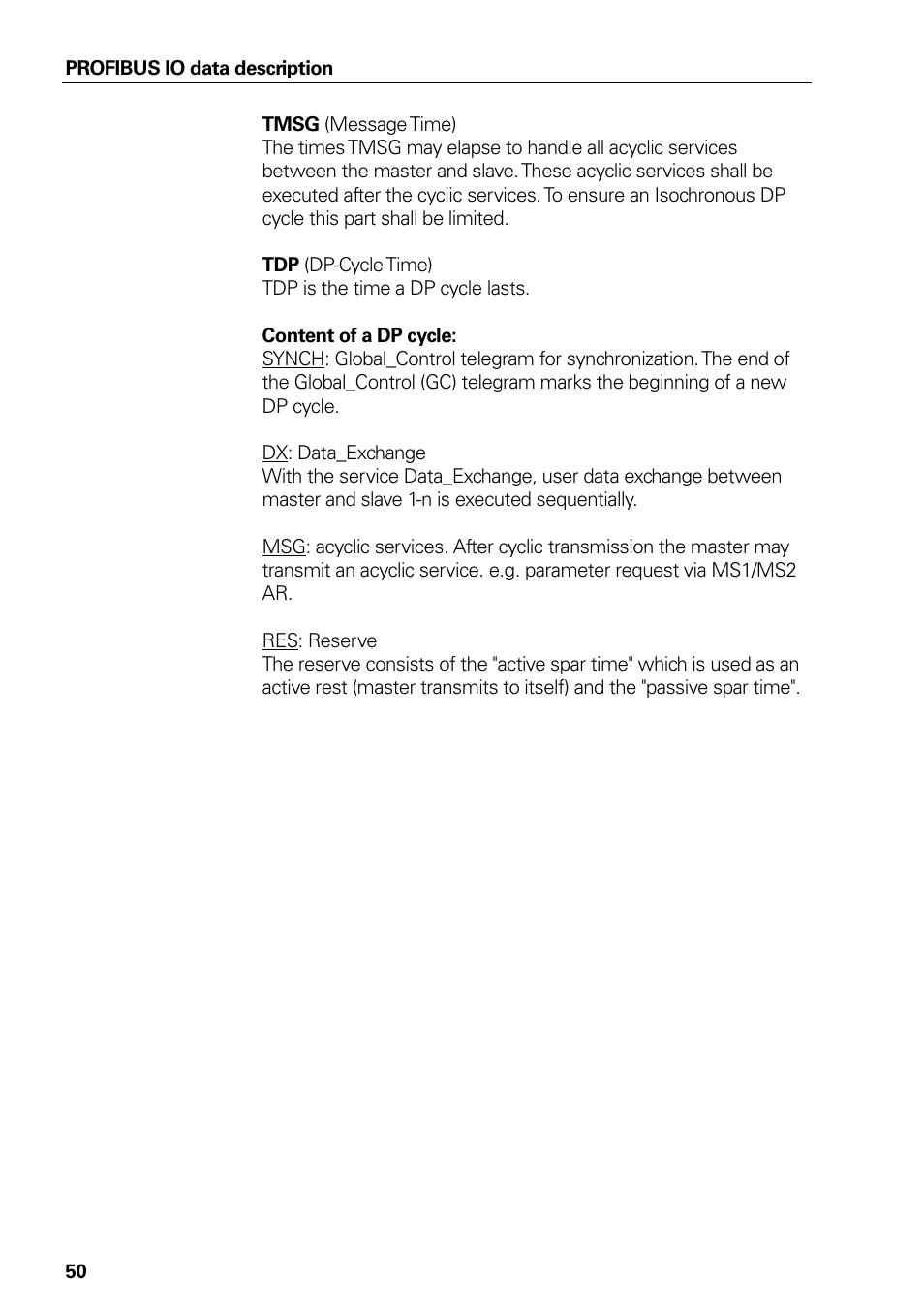 HEIDENHAIN PROFIBUS-DP (DPV2) User Manual | Page 50 / 93
