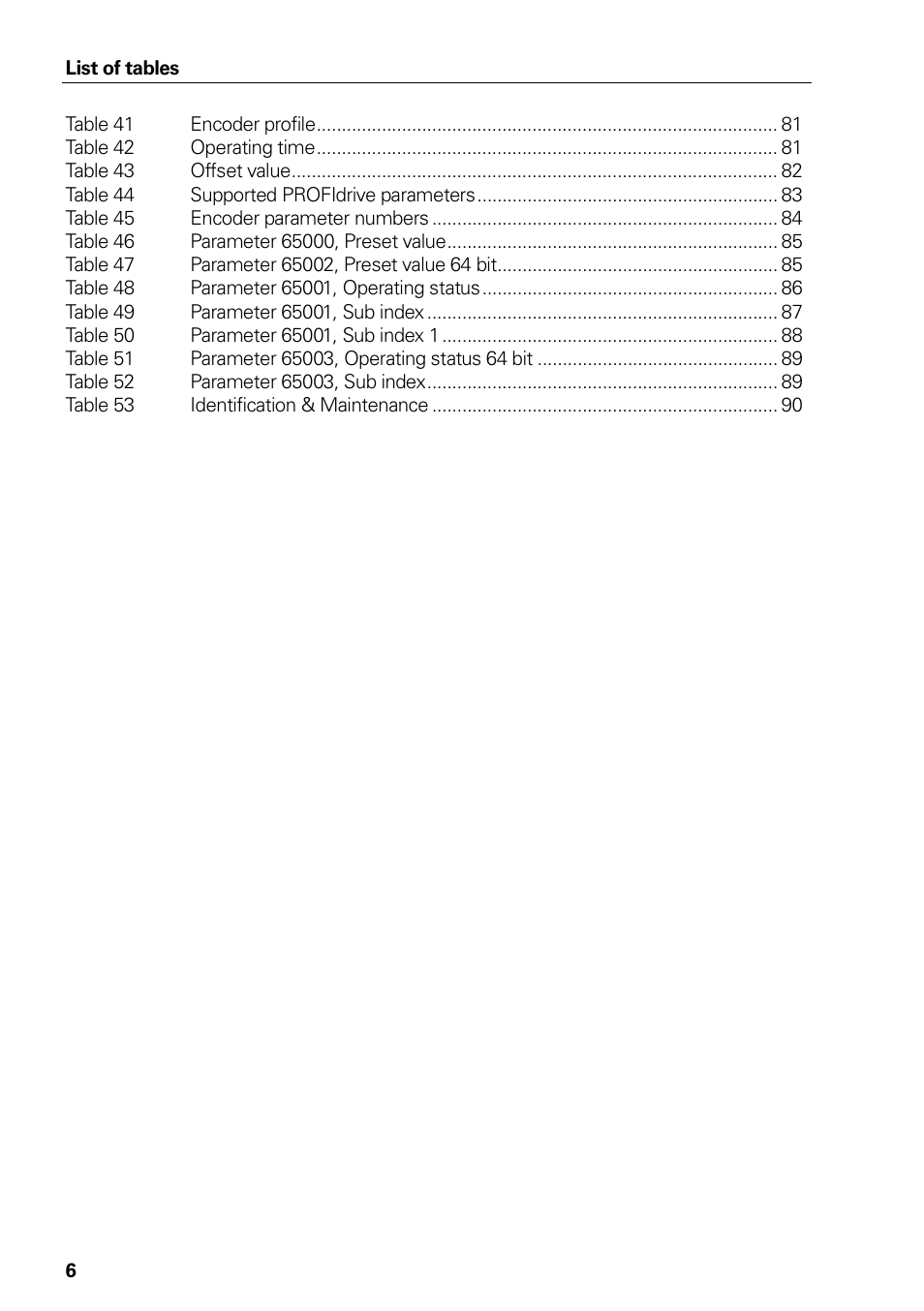 HEIDENHAIN PROFINET User Manual | Page 6 / 110
