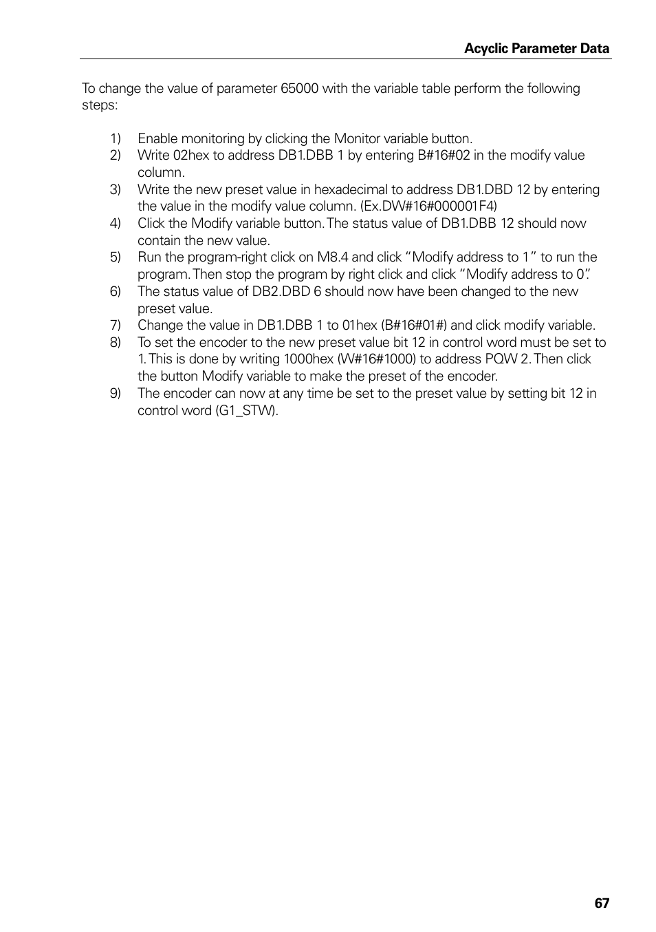 Figure 35 variable table | HEIDENHAIN PROFINET User Manual | Page 67 / 110