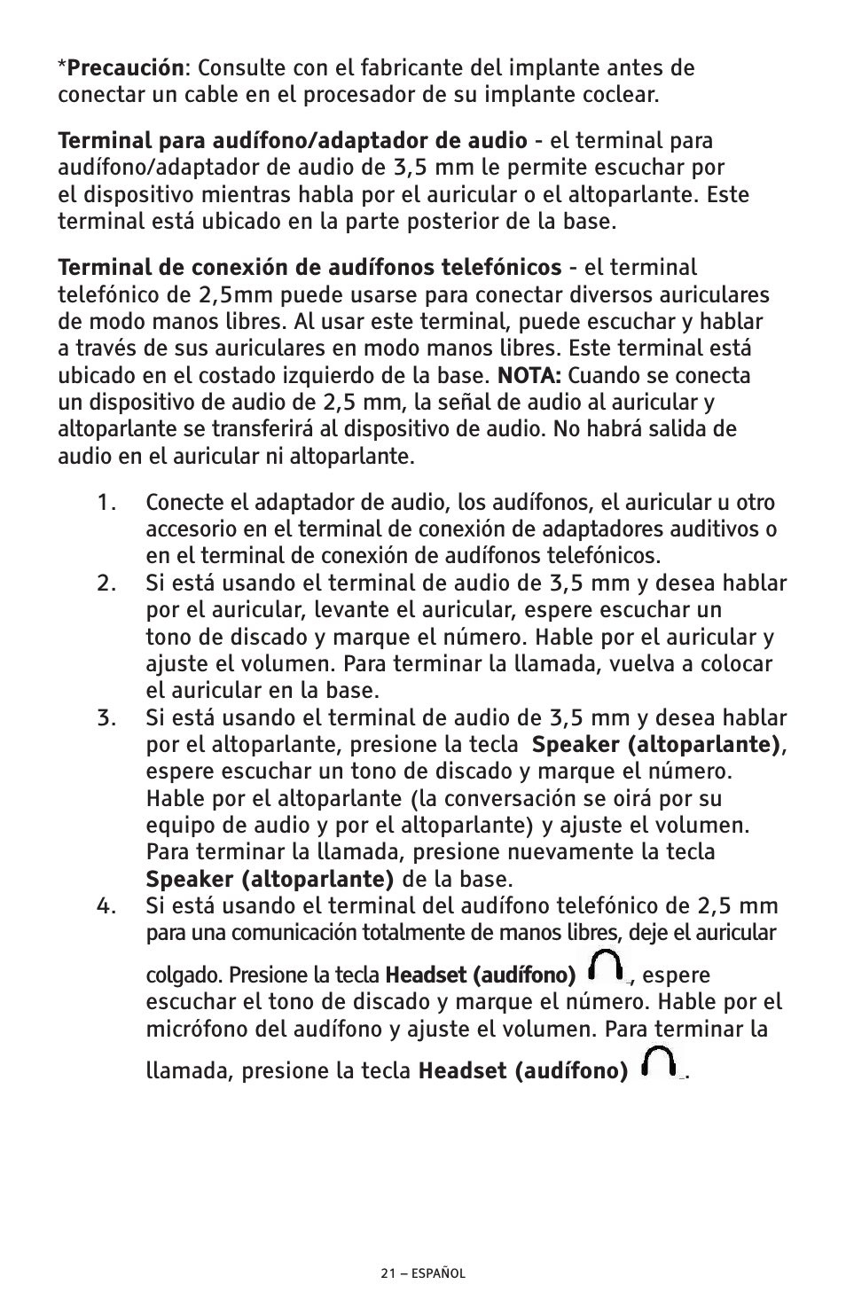 ClearSounds AMPLIFIED FREEDOM PHONE CSC600D User Manual | Page 67 / 138