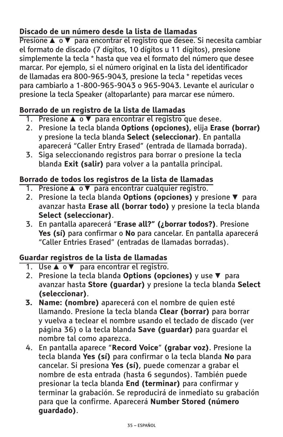 ClearSounds AMPLIFIED FREEDOM PHONE CSC600D User Manual | Page 81 / 138