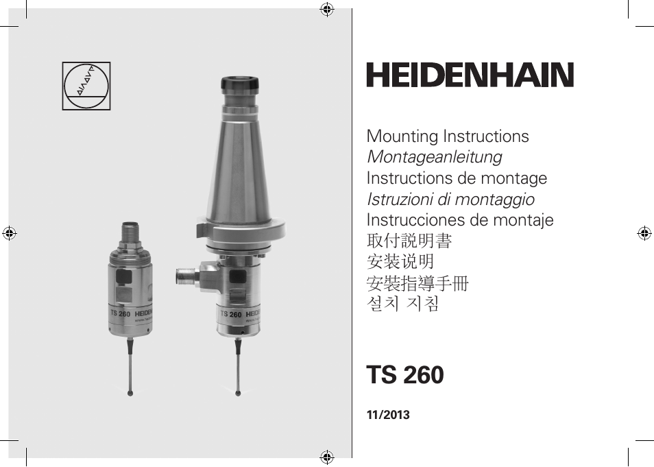 HEIDENHAIN TS 260 User Manual | 38 pages