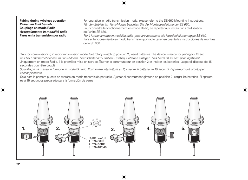 HEIDENHAIN TS 460 User Manual | Page 22 / 44