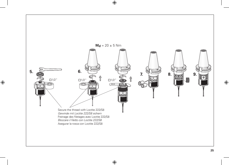 HEIDENHAIN TS 460 User Manual | Page 25 / 44