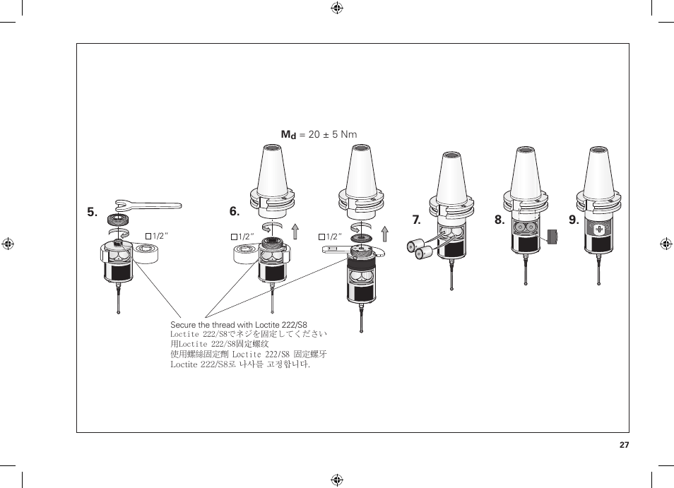 HEIDENHAIN TS 460 User Manual | Page 27 / 44