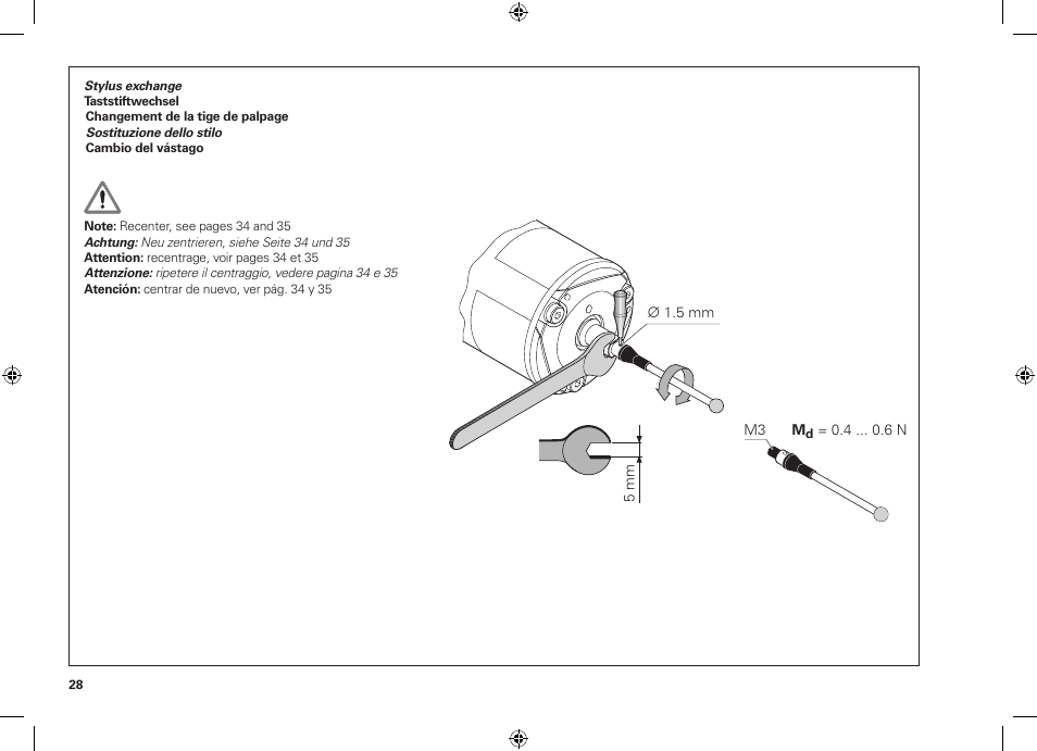 HEIDENHAIN TS 460 User Manual | Page 28 / 44